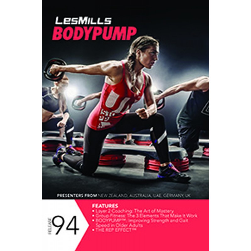 BODY PUMP 94 HD DVD + CD + waveform graph