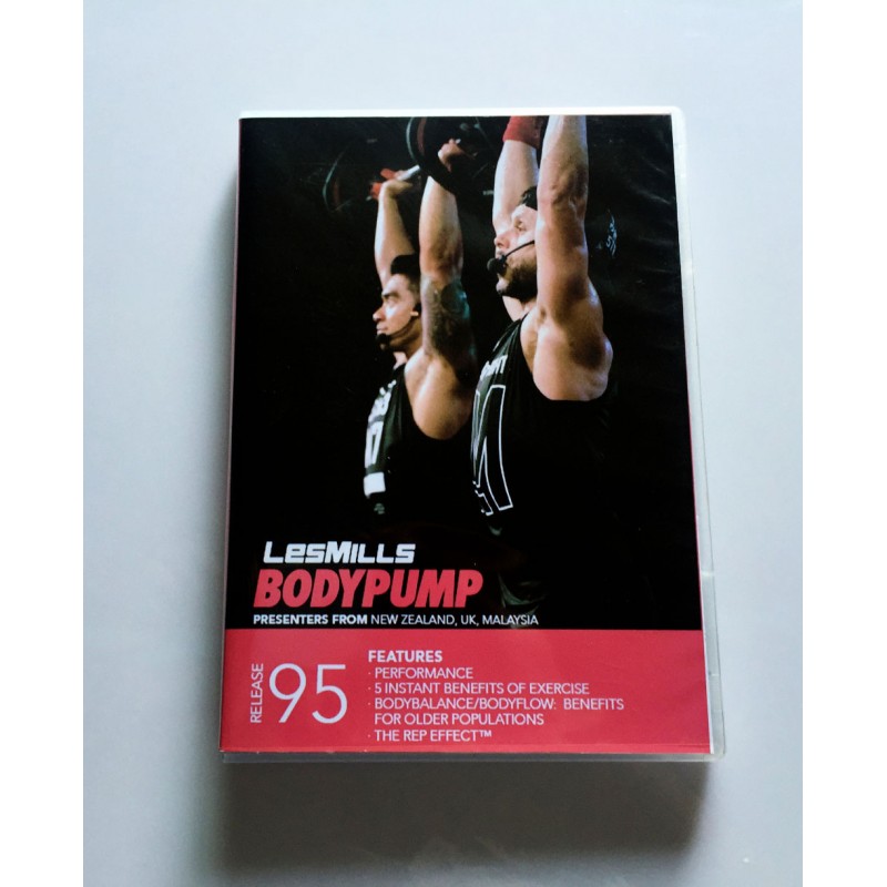 BODY PUMP 95 HD DVD + CD + waveform graph