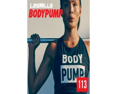 [Hot Sale]LesMills Routines BODY PUMP 113 New Release BP113 DVD, CD & Notes