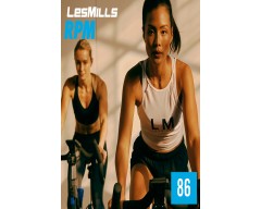 [Hot Sale]LesMills Routines RPM 86 New Release RPM86 DVD, CD & Notes