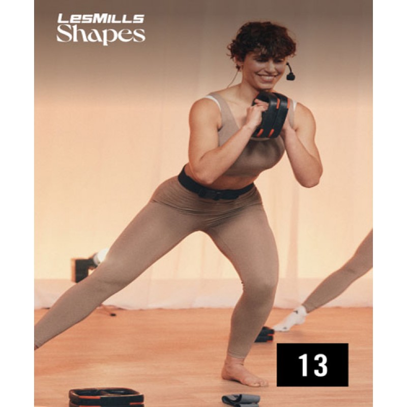 LES MILLS SHAPES 13 VIDEO+MUSIC+NOTES