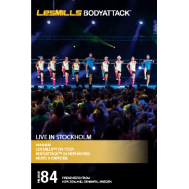 BODY ATTACK 84 HD DVD + CD + waveform graph