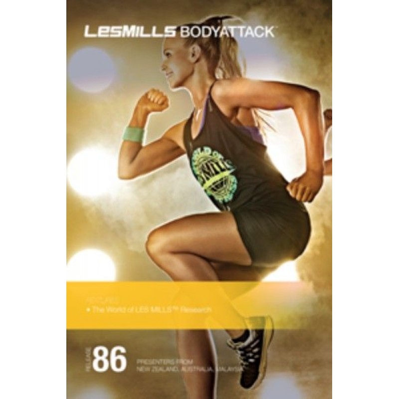 BODY ATTACK 86 HD DVD + CD + waveform graph