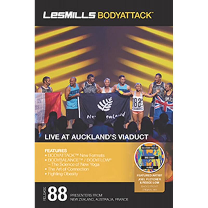 BODY ATTACK 88 HD DVD + CD + waveform graph