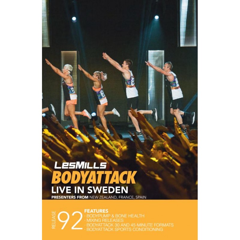 LESMILLS BODYATTACK CD DVD 40-60番台 - トレーニング用品