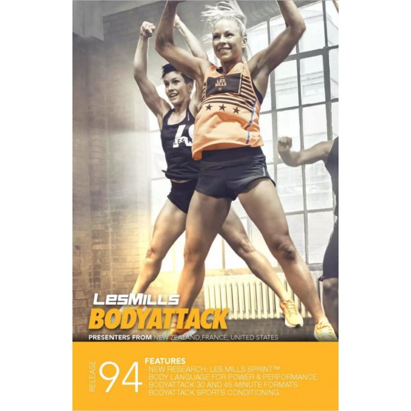 BODY ATTACK 94 HD DVD + CD + waveform graph