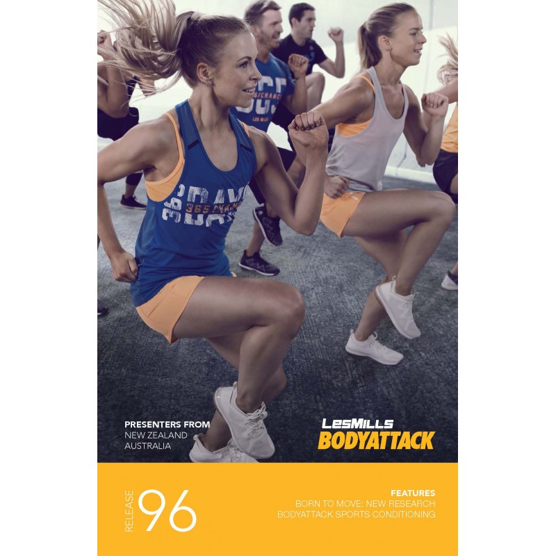 BODY ATTACK 96 HD DVD + CD + waveform graph