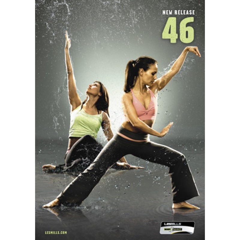 Les Mills Bodyflow 46 DVD, CD, Notes Body flow balance