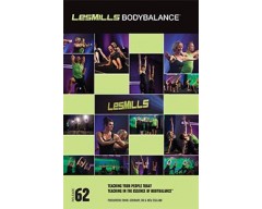 Les Mills BODYBALANCE 62 DVD, CD, Notes BODY BALANCE