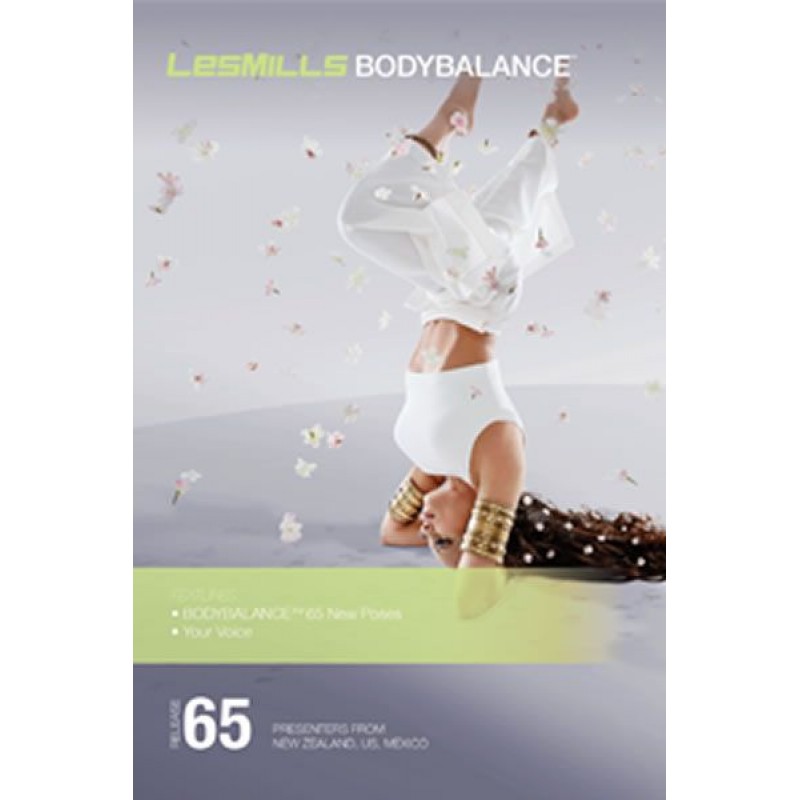 Les Mills BODYBALANCE 65 DVD, CD, Notes BODY BALANCE