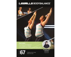 Les Mills BODYBALANCE 67 DVD, CD, Notes BODY BALANCE