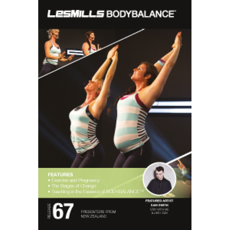 Les Mills BODYBALANCE 67 DVD, CD, Notes BODY BALANCE