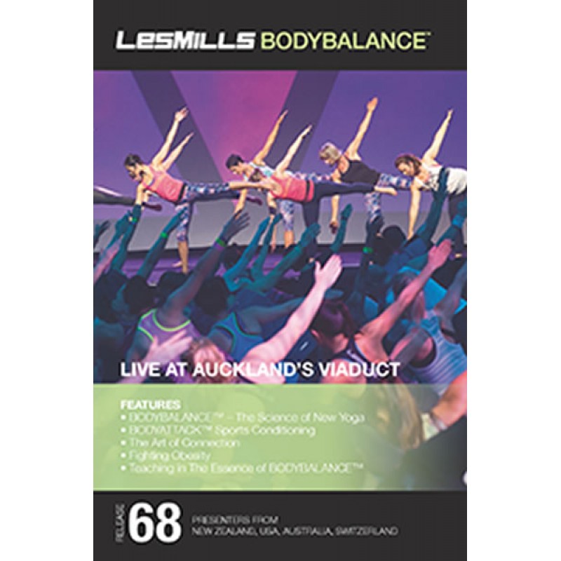 Les Mills BODYBALANCE 68 DVD, CD, Notes BODY BALANCE