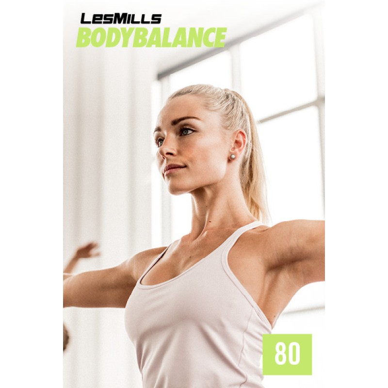 LesMills Routines BODY BALANCE 80 Release BODY FLOW 80 DVD, CD & Notes