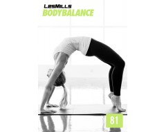 LesMills Routines BODY BALANCE 81 Release BODY FLOW 81 DVD, CD & Notes