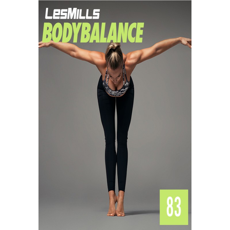 LesMills Routines BODY BALANCE 83 Release BODY FLOW 83 DVD, CD & Notes