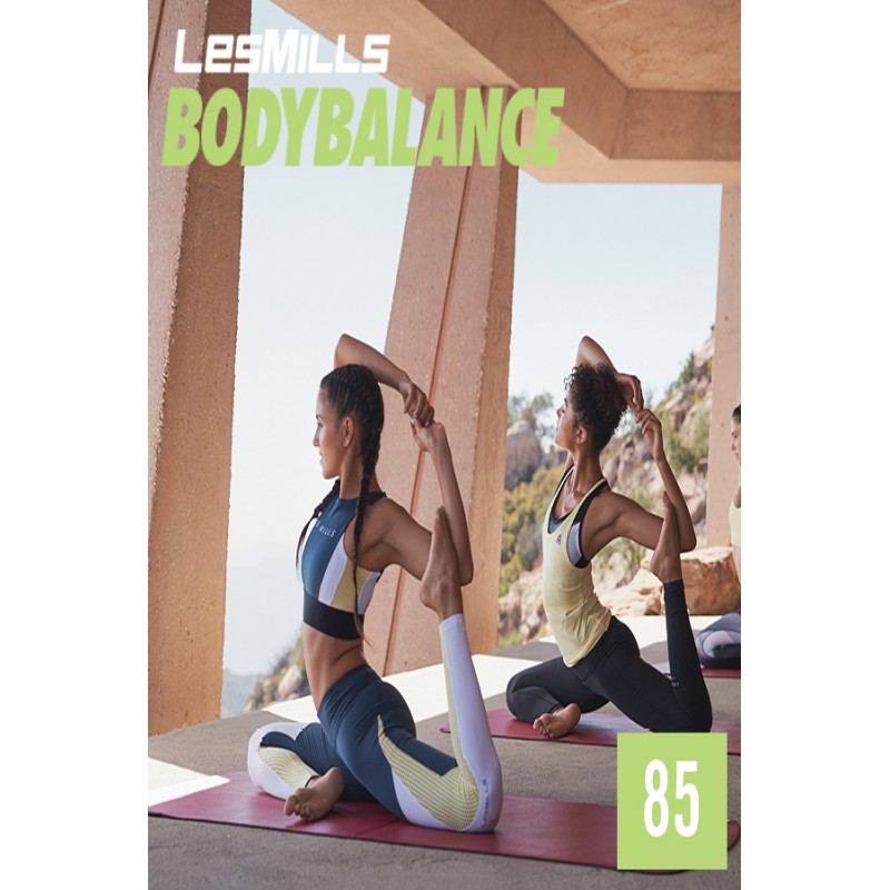 LesMills Routines BODY BALANCE 85 Release BODY FLOW 85 DVD, CD & Notes