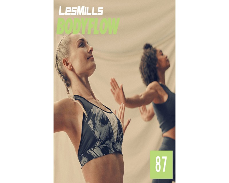 [Hot Sale]LesMills Routines BODY BALANCE 87 New Release BODY FLOW 87 DVD, CD & Notes