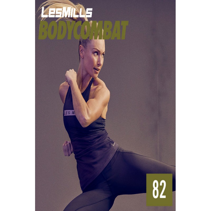 [Hot Sale]Les Mills BODY COMBAT 82 New Release BC82 DVD, CD & Notes
