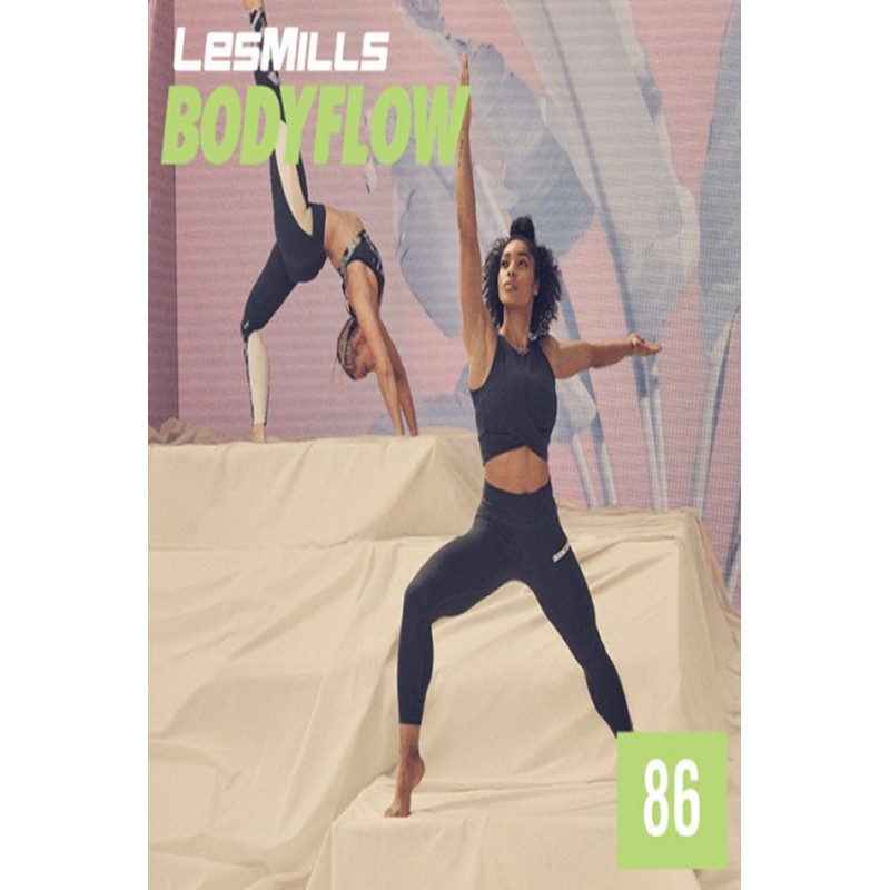 LesMills Routines BODY BALANCE 86 Release BODY FLOW 86 DVD, CD & Notes