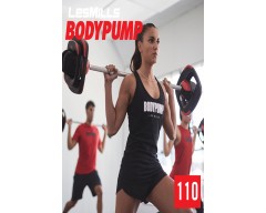 [Hot Sale]2019 Q2 LesMills Routines BODY PUMP 110 DVD + CD + waveform graph