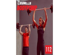 [Hot Sale]LesMills Routines BODY PUMP 112 New Release BP112 DVD, CD & Notes