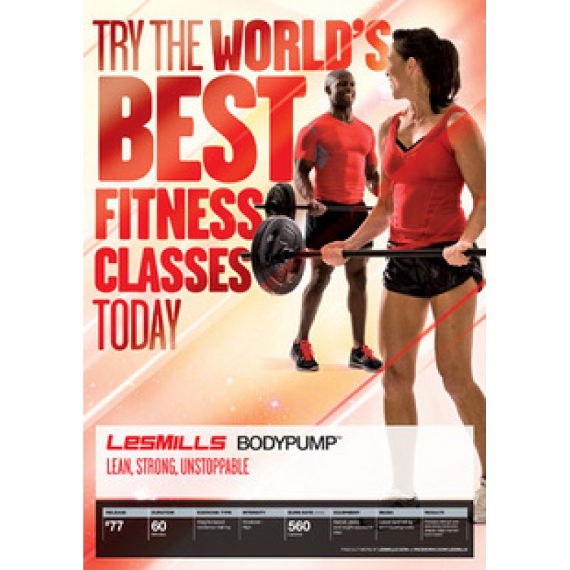 BODY PUMP 77 HD DVD + CD + waveform graph