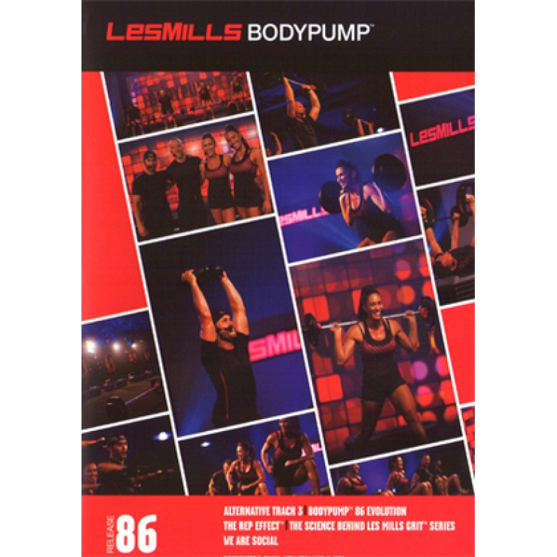 BODY PUMP 86 HD DVD + CD + waveform graph