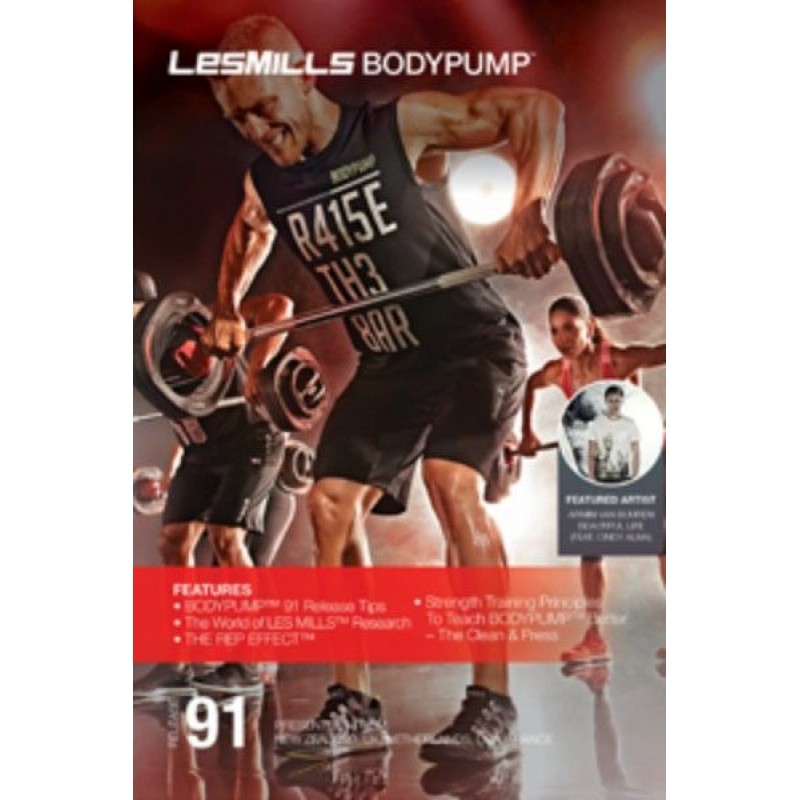 BODY PUMP 91 HD DVD + CD + waveform graph