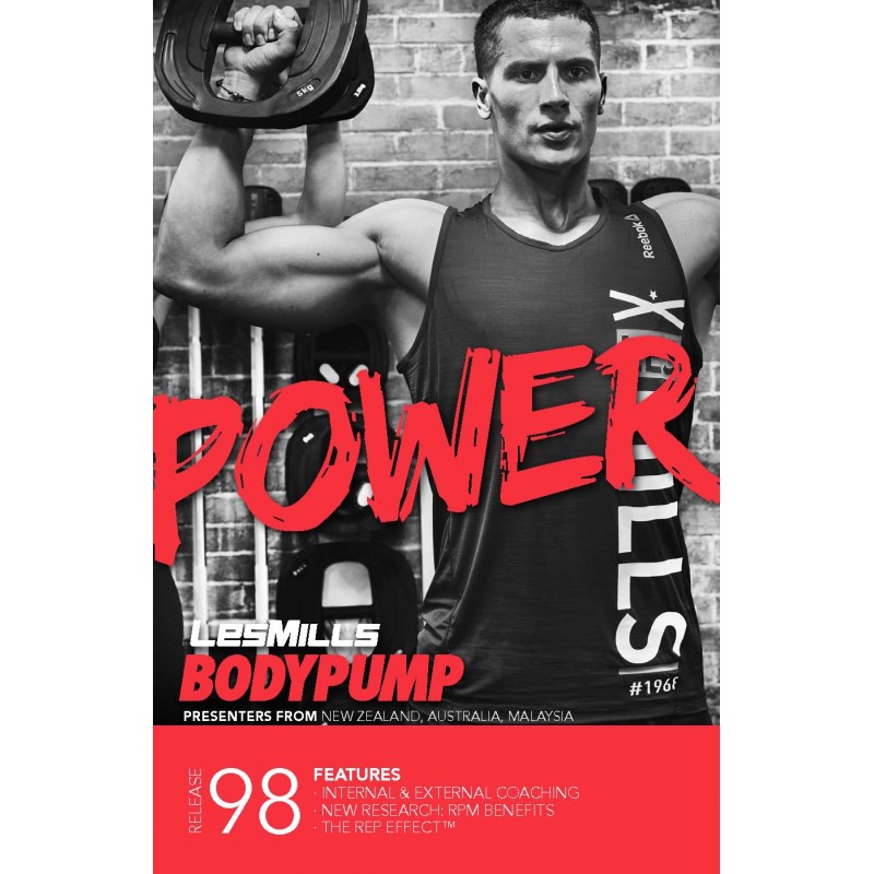 BODY PUMP 98 HD DVD + CD + waveform graph