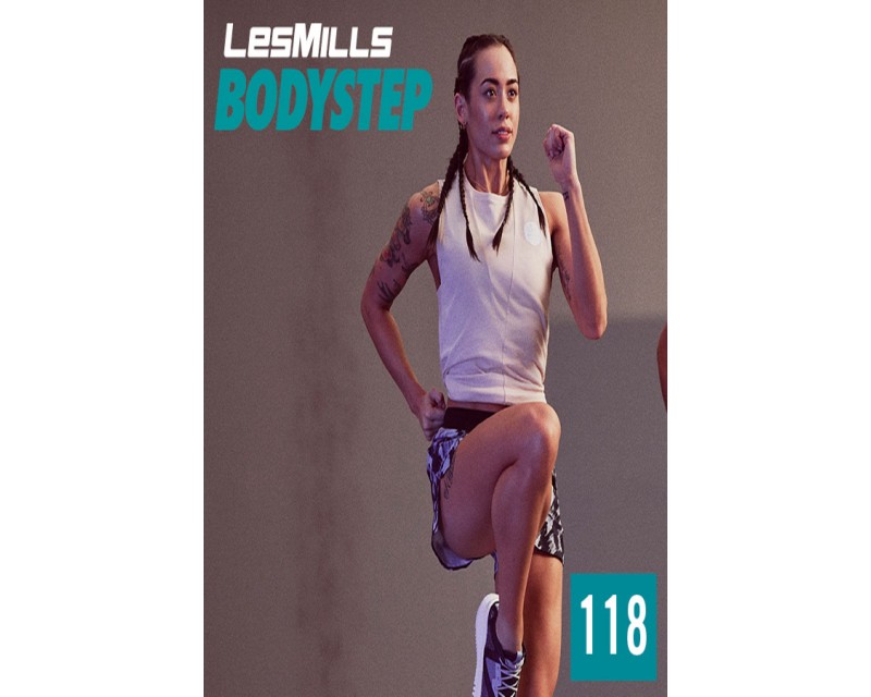 [Hot Sale]LesMills Routines BODY STEP 118 New Release BS118 DVD, CD & Notes