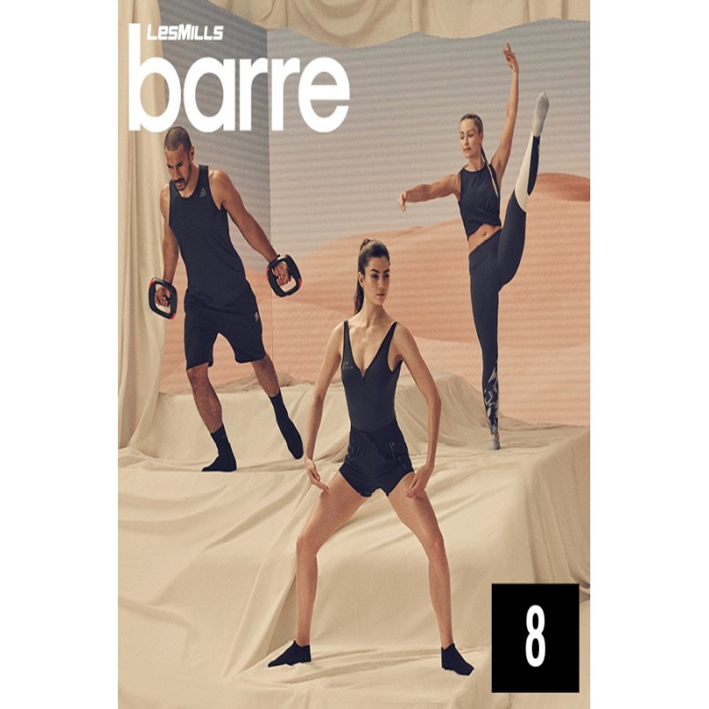 [Hot sale] LesMills Barre 08 DVD + CD + waveform graph