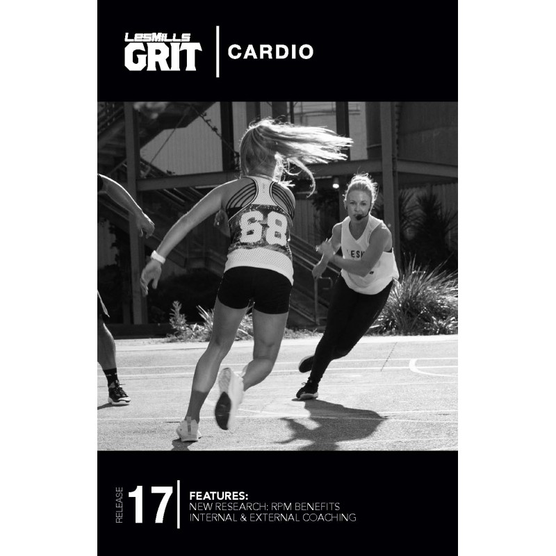 GRIT Cardio 17 DVD+CD + waveform graph