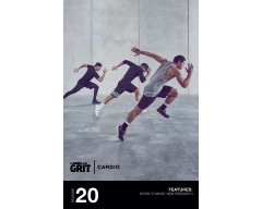 GRIT Cardio 20 DVD+CD + waveform graph