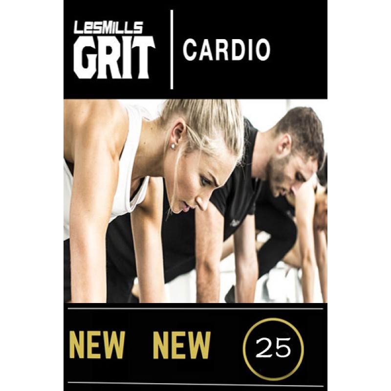 2018 Q2 Routines GRIT Cardio 25 DVD+CD + waveform graph