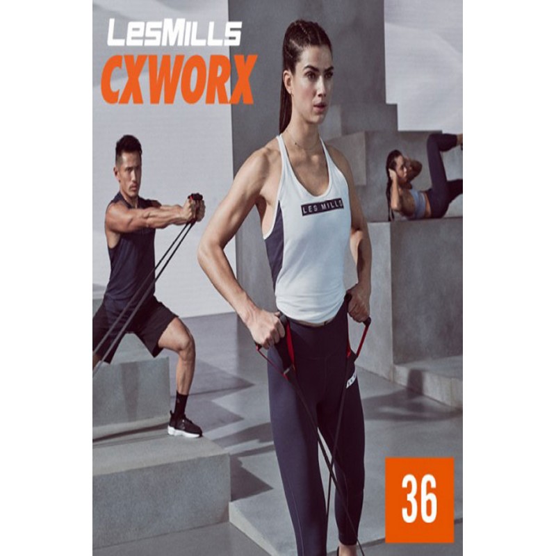 [Hot Sale]2019 Q3 LesMills Routines CX30 36 DVD + CD + NOTES