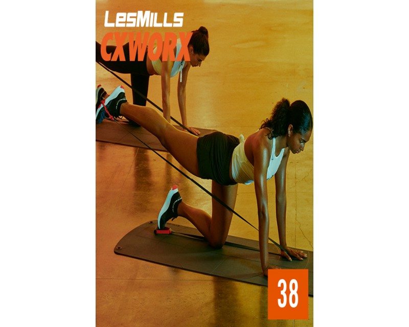 [Hot Sale]LesMills Routines CXWORX™30 38 New Release CX38 DVD, CD & Notes