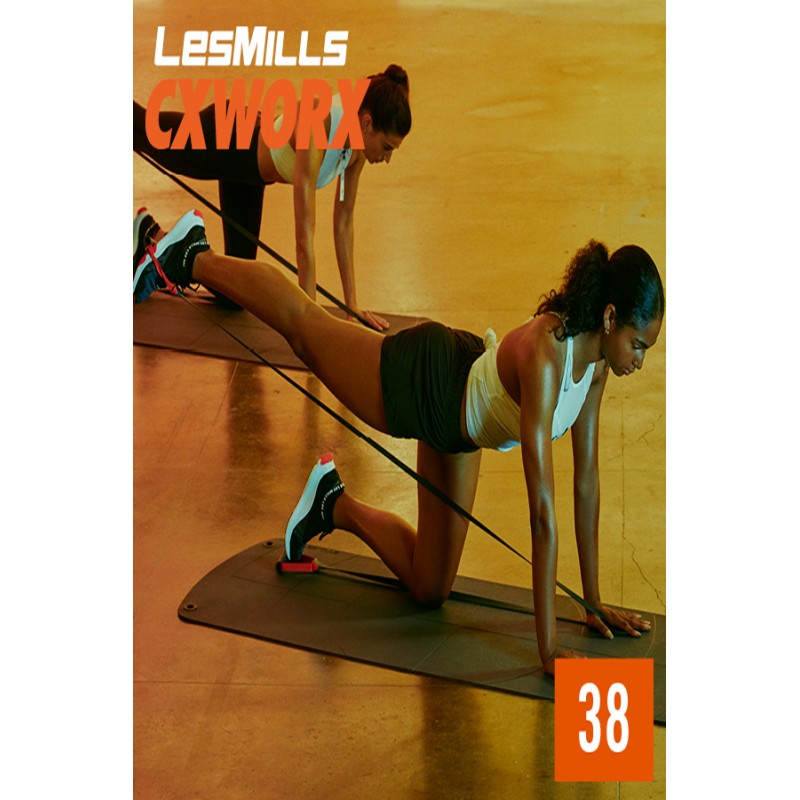 [Hot Sale]LesMills Routines CXWORX™30 38 New Release CX38 DVD, CD & Notes