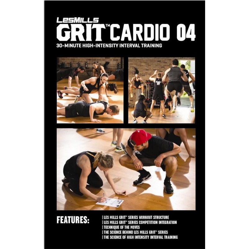 GRIT Cardio 04 DVD + CD+ waveform graph 