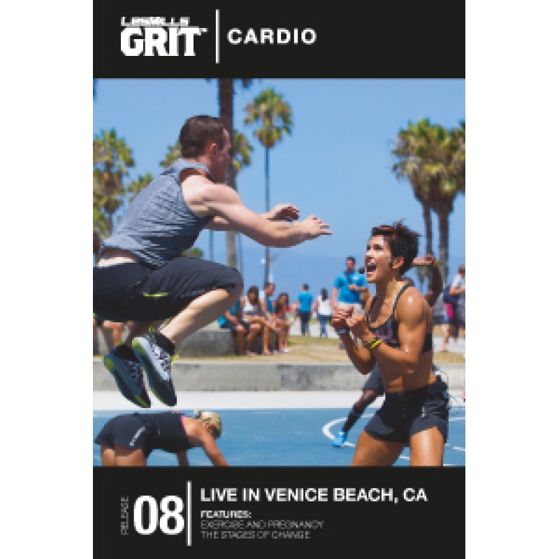 GRIT Cardio 08 DVD+CD + waveform graph 