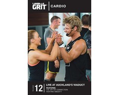 GRIT Cardio 12 DVD+CD + waveform graph 