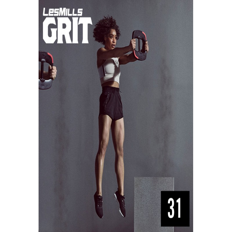 Les Mills GRIT Strength 31 New Release ST31 DVD, CD & Note