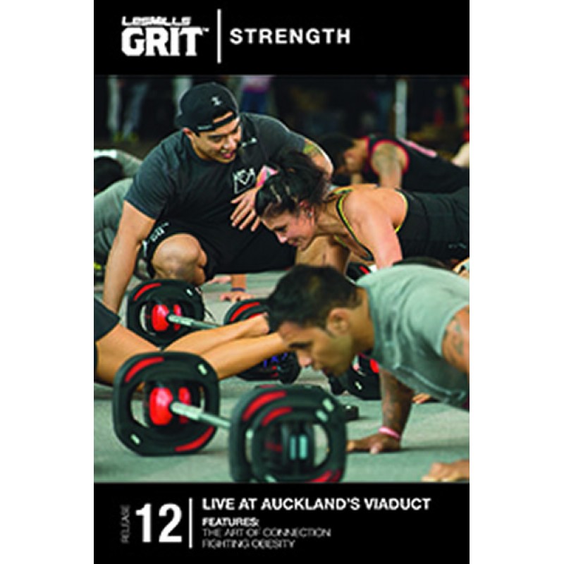 GRIT Strength 12 DVD + CD+ waveform graph 