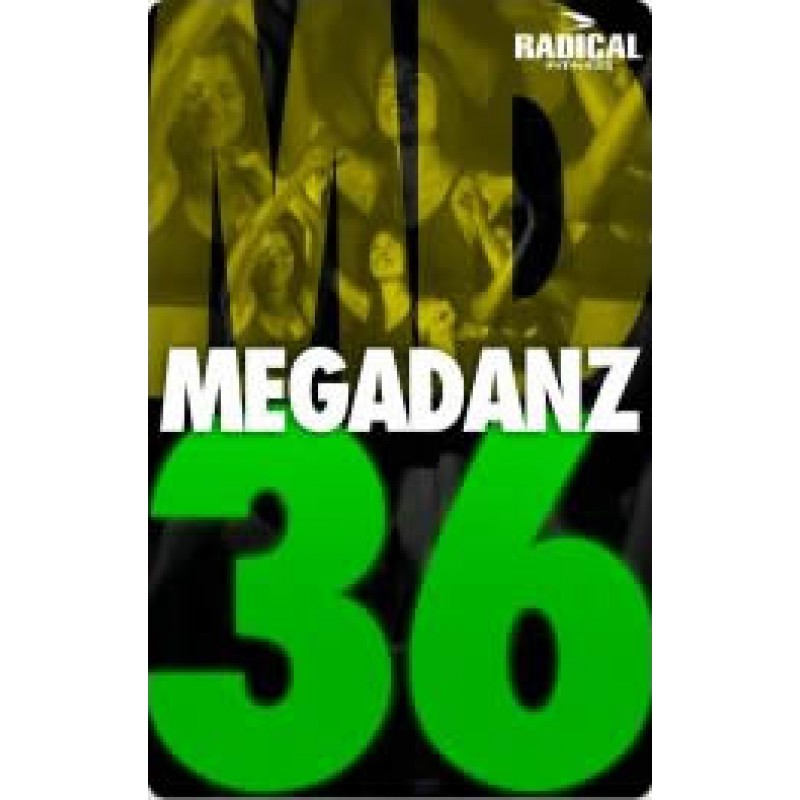 [Hot Sale]2017 Course Radical Fitness MEGADANZ 36(DVD+CD)