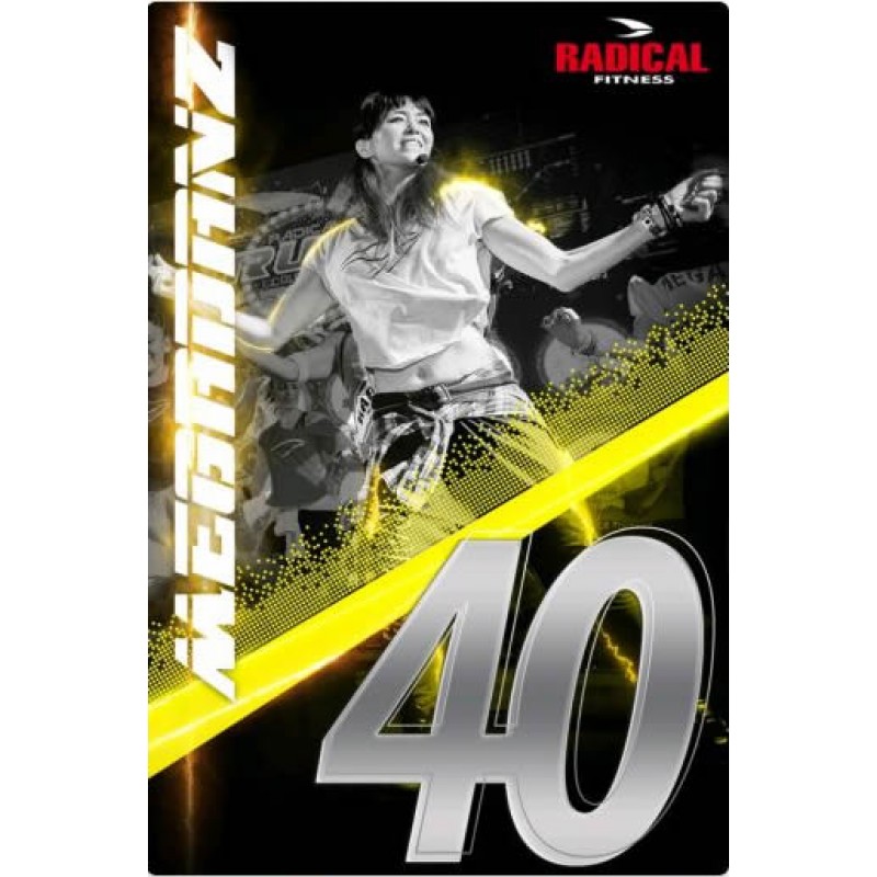 [Hot Sale]2017 Course Radical Fitness MEGADANZ 40(DVD+CD)