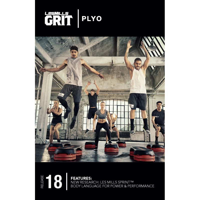 GRIT Plyo 18 DVD+CD+ waveform graph