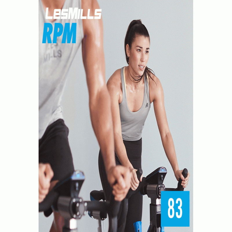 [Hot Sale]2019 Q2 LesMills Routines RPM 83 DVD + CD + waveform graph