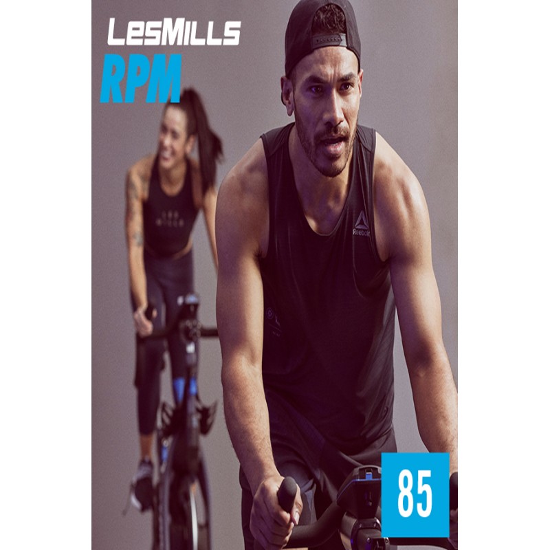 [Hot Sale]LesMills Routines RPM 85 New Release RPM85 DVD, CD & Notes
