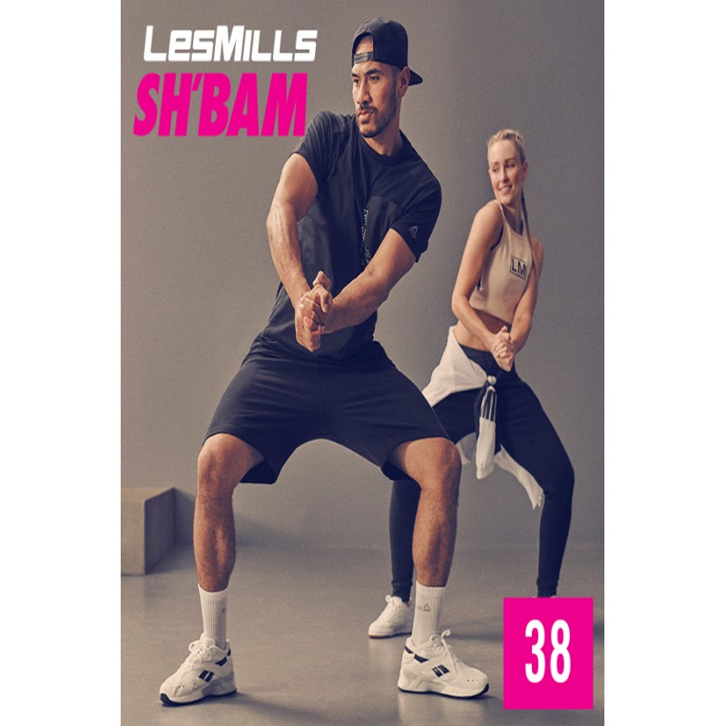 [Hot Sale]LesMills SH BAM 38 New Release 38 DVD, CD & Notes