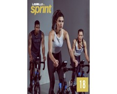 [Hot Sale]Les Mills Routines SPRINT 18 New Release 18 DVD, CD & Notes